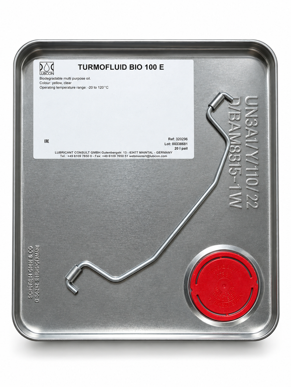 TURMOFLUID BIO 100 E -20 l (5.3 gallon) canister