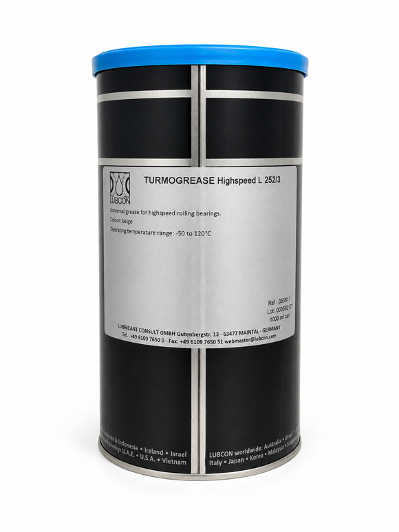 TURMOGREASE HIGHSPEED L 252/3 -1000 ml (33.8 fl. oz) can