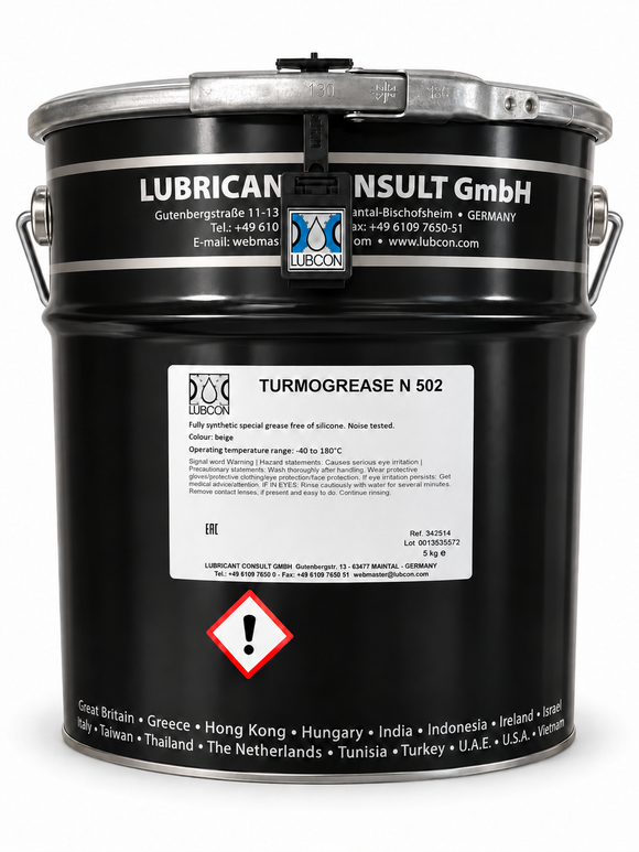 TURMOGREASE N 502 -5 kg (11 lbs) canister