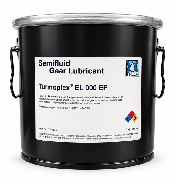 TURMOPLEX EL 000 EP -5 kg (11 lbs) canister